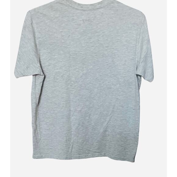 DISNEY GRAPHIC T-SHIRT, SHORT SLEEVE, WOMENS, XL, GREY, “NO PLANS - NO PROBLEM” - Picture 4 of 9